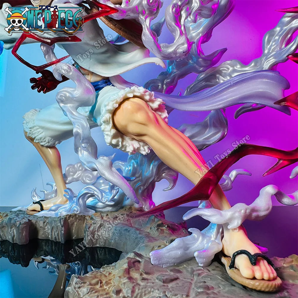 One Piece Luffy Gear 5 Figure - 20cm PVC Collectible