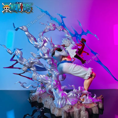 One Piece Luffy Gear 5 Figure - 20cm PVC Collectible