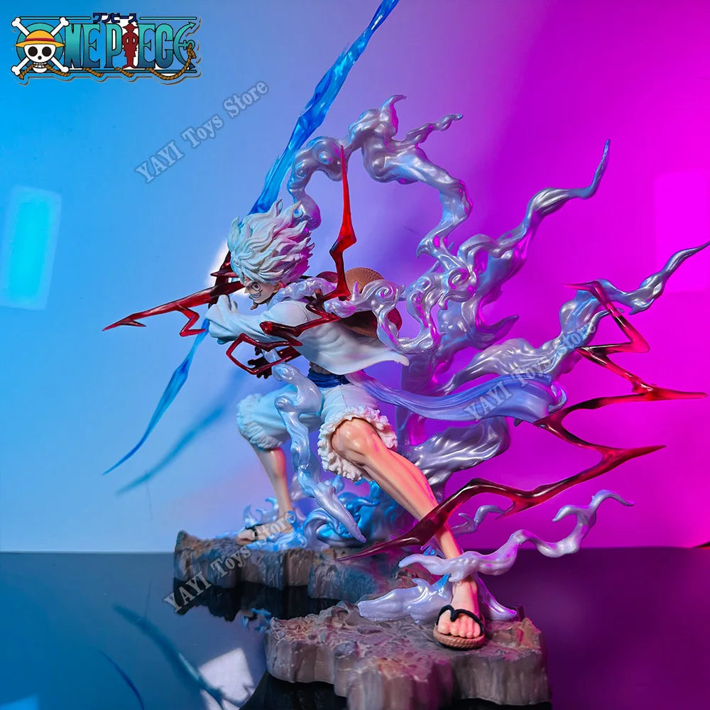 One Piece Luffy Gear 5 Figure - 20cm PVC Collectible
