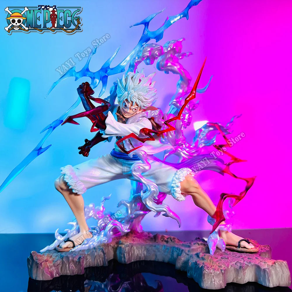 One Piece Luffy Gear 5 Figure - 20cm PVC Collectible