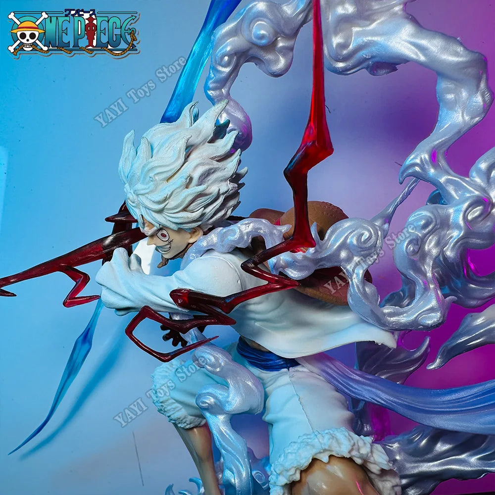 One Piece Luffy Gear 5 Figure - 20cm PVC Collectible
