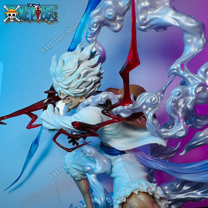 One Piece Luffy Gear 5 Figure - 20cm PVC Collectible