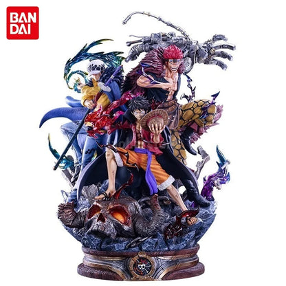 One Piece Battle of Onigashima Figure Set - Luffy, Kid & Law