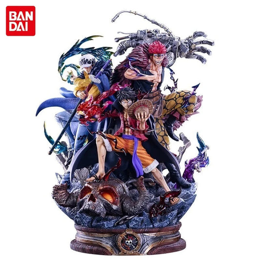 One Piece Battle of Onigashima Figure Set - Luffy, Kid & Law
