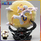 One Piece Luffy Gear 5 Nika Figure with LED Moon Light - 14cm